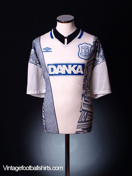 1995-96 Everton Away Shirt Youth Football Shirt