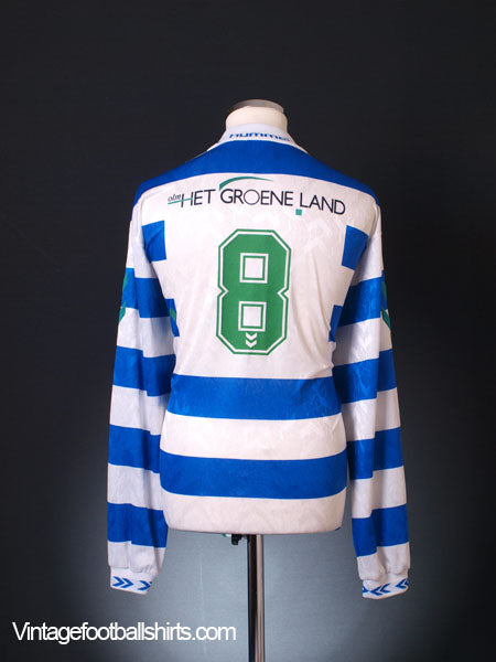 1995-96 FC Zwolle Home Shirt #8 L/S XXL Football Shirt