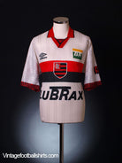 1995-96 Flamengo Centenary Away Shirt XL Football Shirt