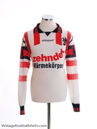 1995-96 Freiburg Away Shirt L/S L Football Shirt