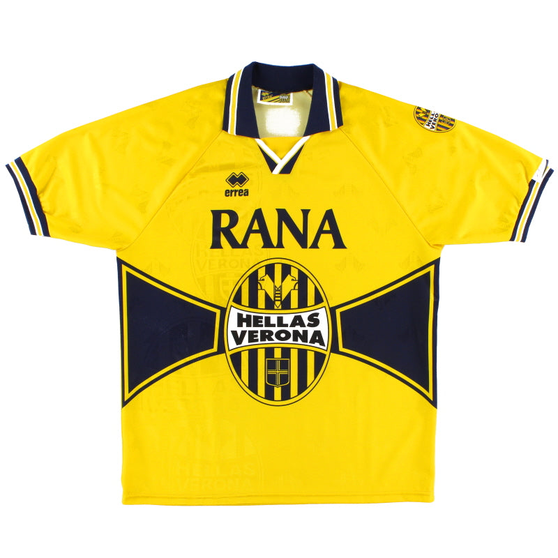 1995-96 Hellas Verona Away Shirt XL Football Shirt