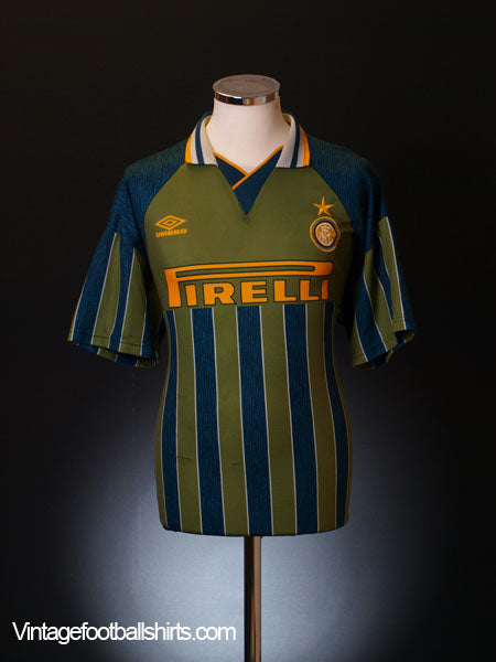 1995-96 Inter Milan Away Shirt *BNIB* L Football Shirt