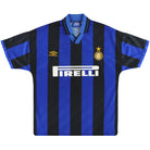 1995-96 Inter Milan Umbro Home Shirt #8 M Football Shirt