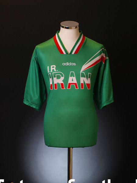1995-96 Iran Third Shirt L Vintage Football Shirts