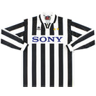 1995-96 Juventus Kappa Home Shirt L/S XL Football Shirt