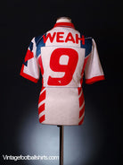 1995-96 Liberia Away Shirt Weah #9 *Mint* XL Football Shirt