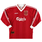1995-96 Liverpool adidas Home Shirt L/S XL Football Shirt