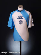 1995-96 Manchester City Umbro Player Issue Training Shirt XL Training Shirt