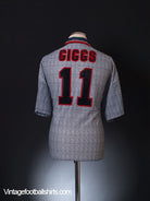 1995-96 Manchester United Away Shirt Giggs #11 XL Football Shirt
