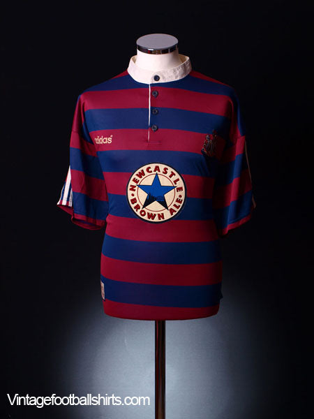 1995-96 Newcastle Away Shirt XS.Boys Football Shirt