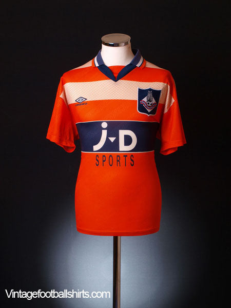 1995-96 Oldham Away Shirt L Football Shirt