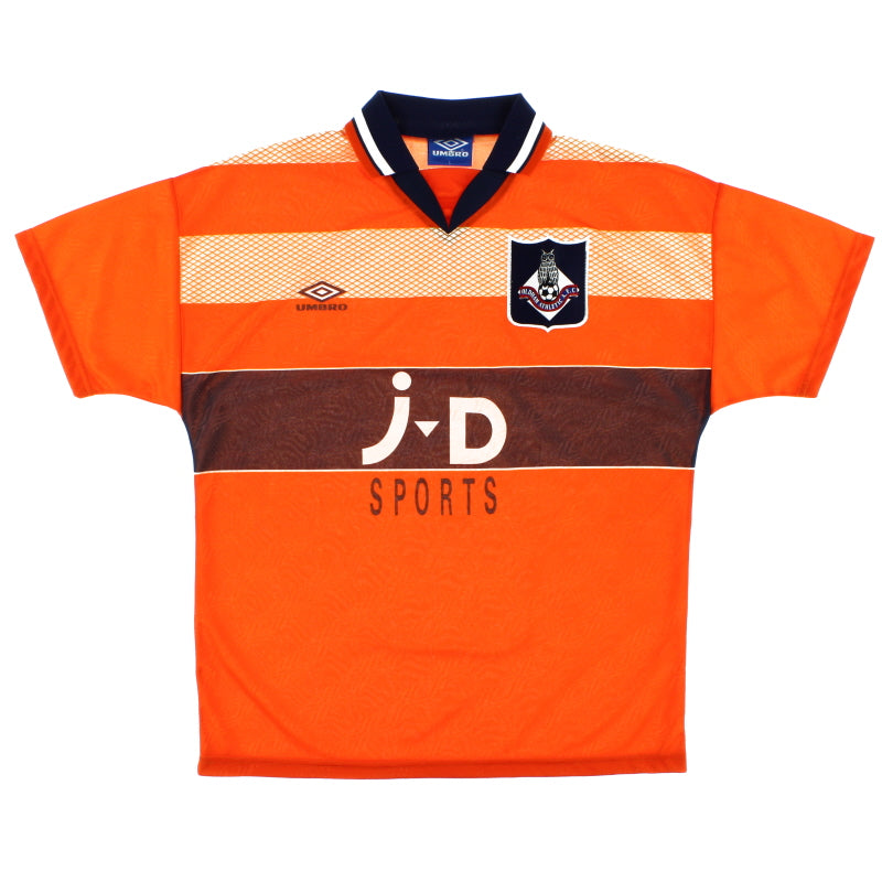 1995-96 Oldham Umbro Away Shirt Y Football Shirt