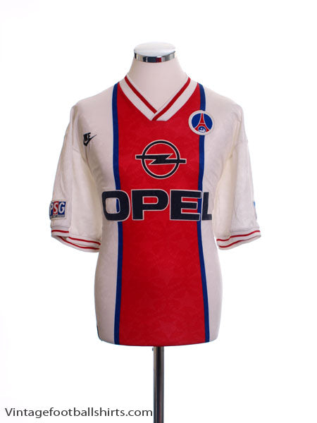 1995-96 Paris Saint-Germain Away Shirt L Football Shirt