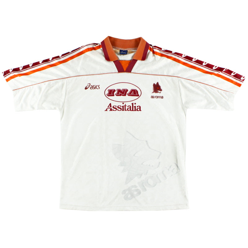 1995-96 Roma Away Shirt L Football Shirt