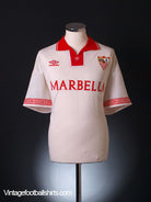 1995-96 Sevilla Home Shirt XL Football Shirt