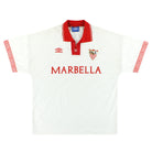 1995-96 Sevilla Umbro Home Shirt *Mint* XL Football Shirt