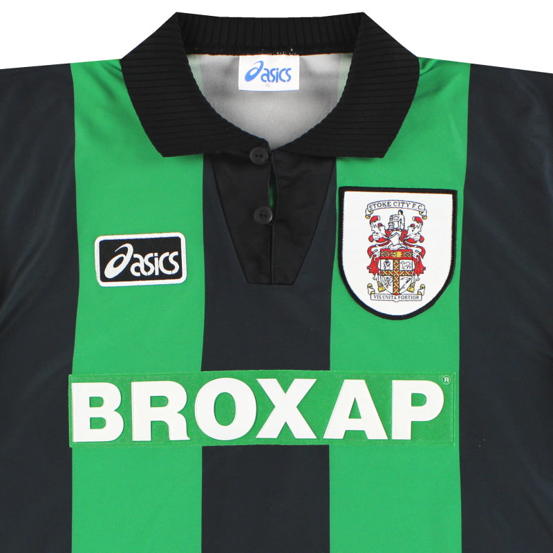 1995-96 Stoke City Asics Away Shirt XL | Vintage Football Shirts