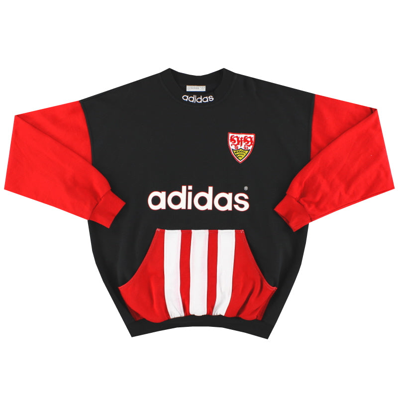 1995-96 Stuttgart adidas Sweatshirt L Sweatshirt