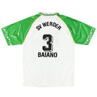 1995-96 Werder Bremen Home Shirt Baiano #3 L Football Shirt