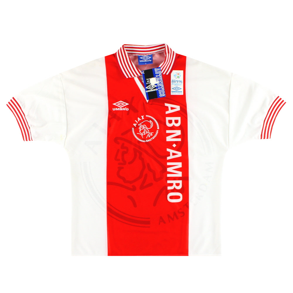 1995-96 Ajax Umbro Home Shirt *w/tags* M | Vintage Football Shirts