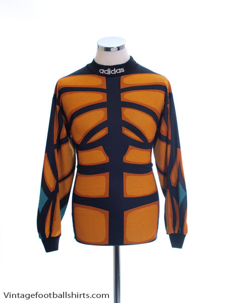 1995-97 adidas Goalkeeper Shirt *Mint* S Football Shirt