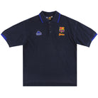 1995-97 Barcelona Kappa Polo Shirt L Polo Shirt