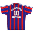 1995-97 Bayern Munich adidas Home Shirt Matthaus #10 S Football Shirt