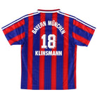 1995-97 Bayern Munich Home Shirt Klinsmann #18 M Football Shirt