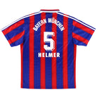 1995-97 Bayern Munich Home Shirt Helmer #5 L Football Shirt