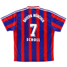 1995-97 Bayern Munich Home Shirt Scholl #7 XL Football Shirt