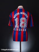 1995-97 Bayern Munich Home Shirt Klinsmann #18 M Football Shirt