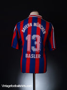 1995-97 Bayern Munich Home Shirt Basler #13 XL Football Shirt