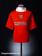 1995-97 Blackpool Player Home Shirt #16 *As New* L Football Shirt