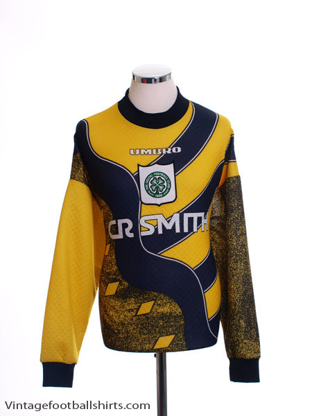 1995-97 Celtic Goalkeeper Shirt L Football Shirt