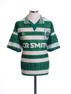 1995-97 Celtic Home Shirt L Football Shirt