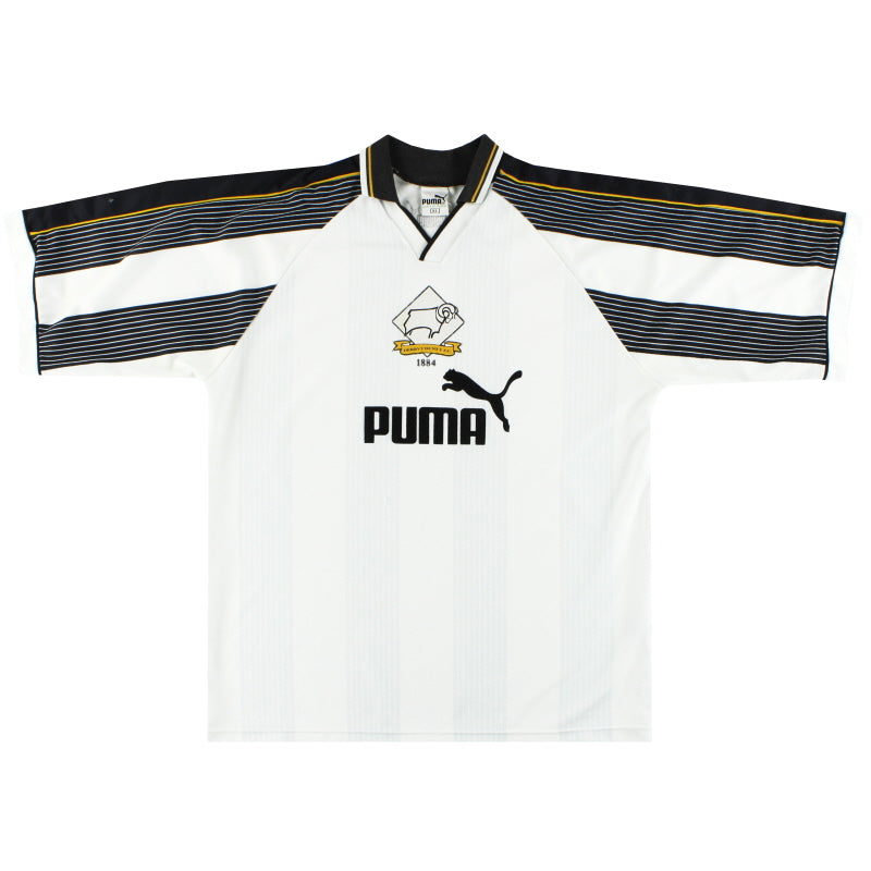 1995-97 Derby County Puma Home Shirt XL Football Shirt