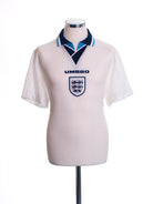 1995-97 England Home Shirt L Football Shirt