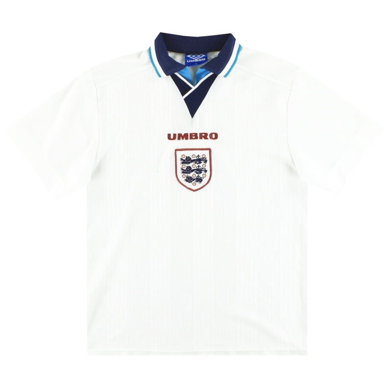 1995-97 England Umbro Home Shirt M Football Shirt