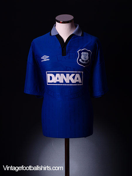 1995-97 Everton Home Shirt M Football Shirt