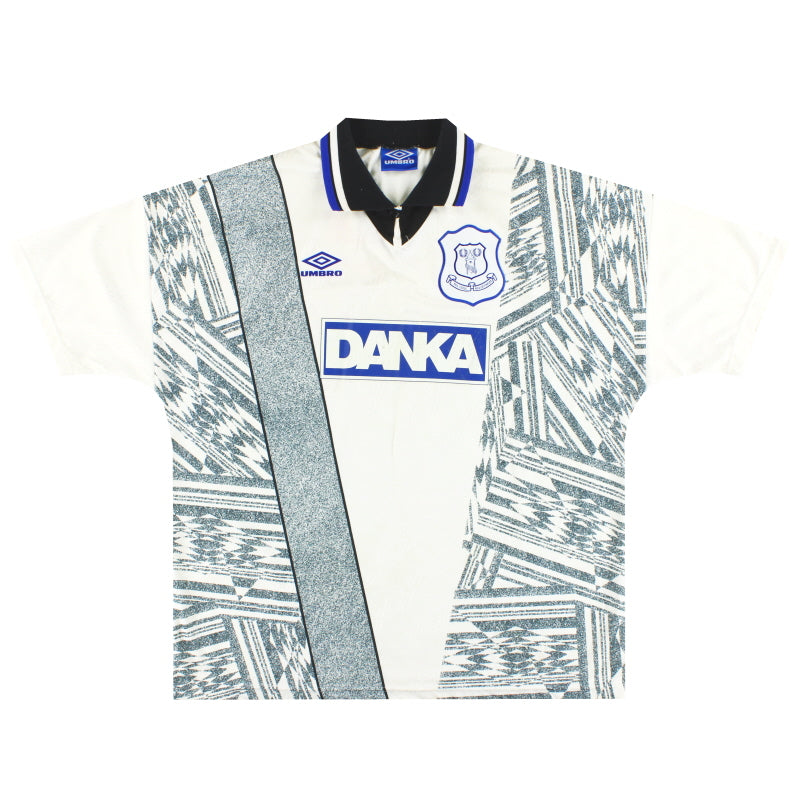 1995-97 Everton Umbro Away Shirt XXL Football Shirt