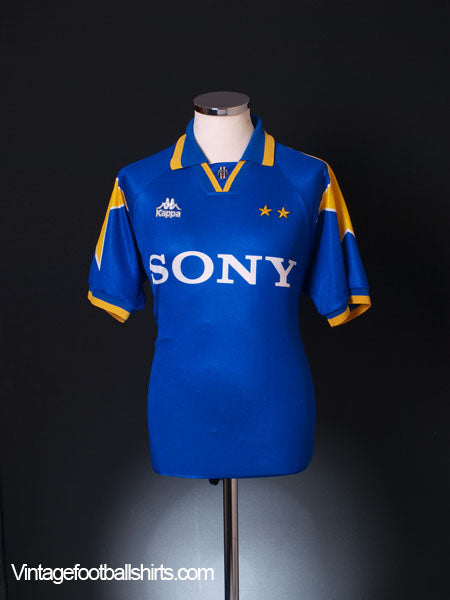 1995-97 Juventus Away Shirt M Football Shirt