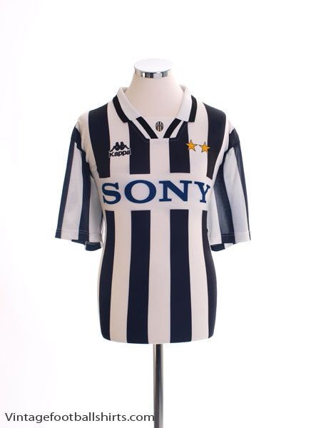 1995-97 Juventus Basic Home Shirt L Football Shirt