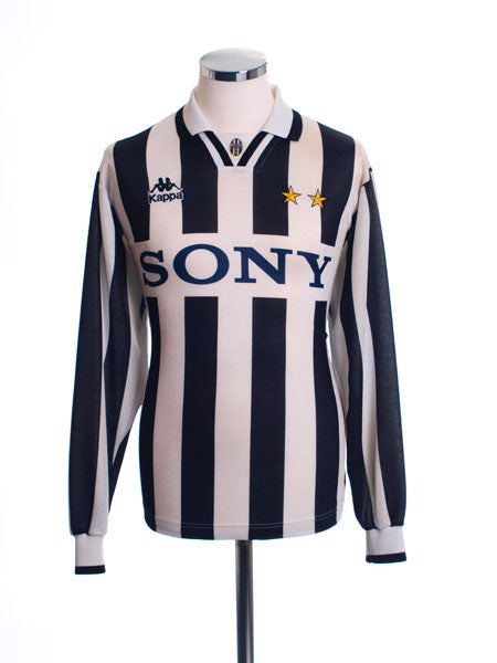 ウェア 1995-97 Juventus  L/S Shirt (L) 1995-97 Juventus Home Shirt L/S XL | Vintage Football Shirts