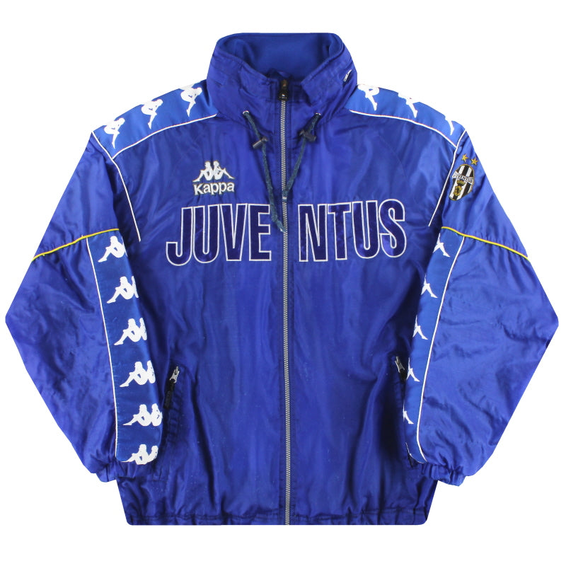 1995-97 Juventus Kappa Hooded Rain Coat M | Vintage Football Shirts
