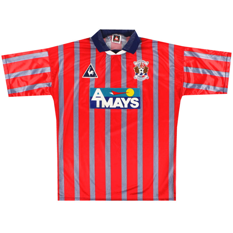 1995-97 Kilmarnock Le Coq Sportif Away Shirt L Football Shirt