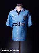 1995-97 Manchester City Home Shirt *As New* XL Football Shirt