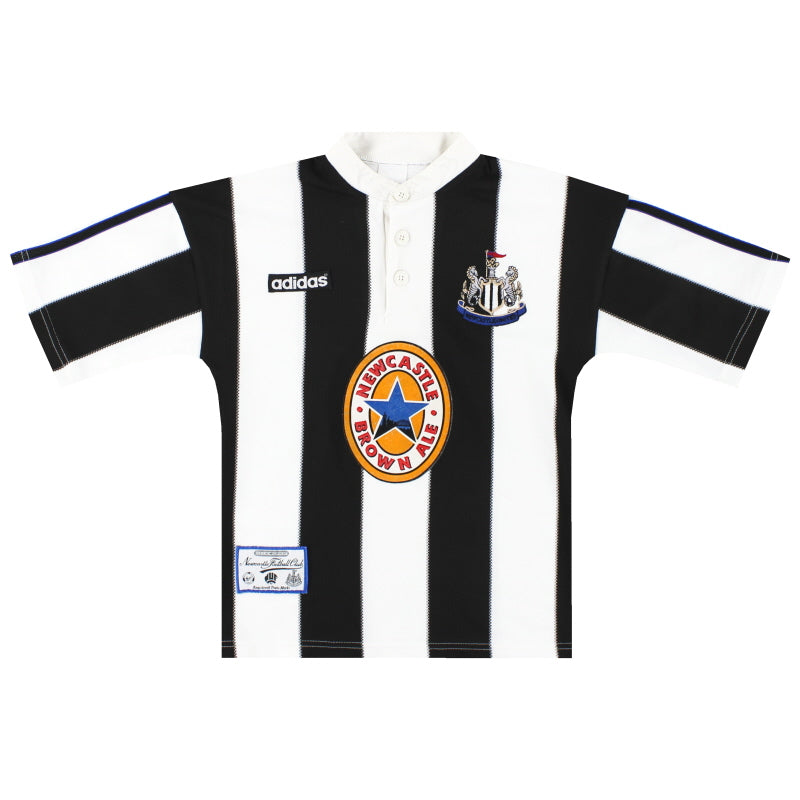 1995-97 Newcastle adidas Home Shirt XS.Boys Football Shirt