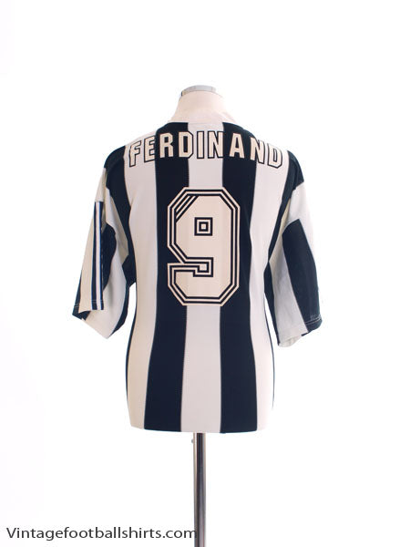 1995-97 Newcastle Home Shirt Ferdinand #9 XL Football Shirt