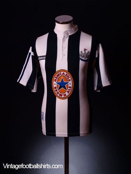 1995-97 Newcastle Home Shirt *Mint* M Football Shirt