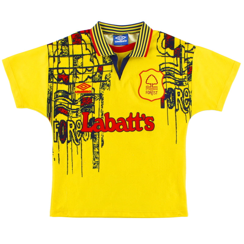 1995-97 Nottingham Forest Away Shirt Y Football Shirt